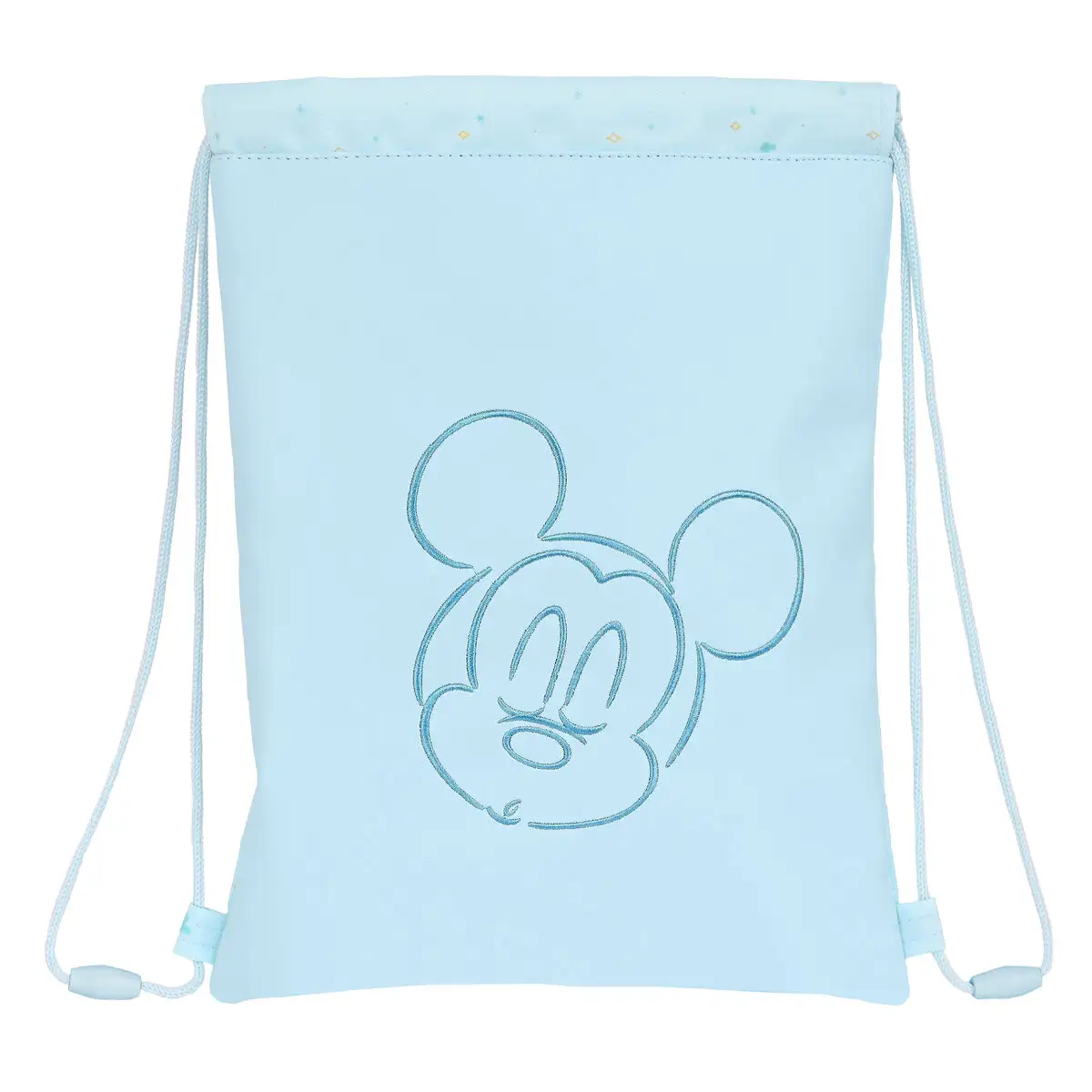 Sac a dos serre par des ficelles mickey mouse clubhouse bleu clair 26 x 34 x 1 cm _7287. DIAYTAR SENEGAL - Votre Passage vers la Découverte. Explorez notre boutique en ligne pour trouver des trésors qui vous attendent, du traditionnel à l'avant-garde.