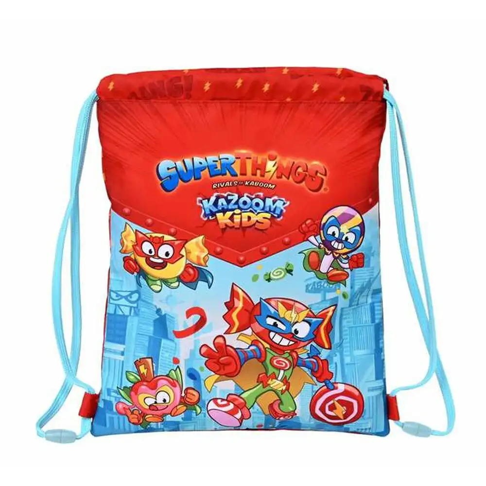 Sac a dos serre par des ficelles superthings kazoom kids 26 x 34 x 1 cm _8507. DIAYTAR SENEGAL - Là où Chaque Produit Évoque une Émotion. Parcourez notre catalogue et choisissez des articles qui vous touchent et qui enrichissent votre expérience.