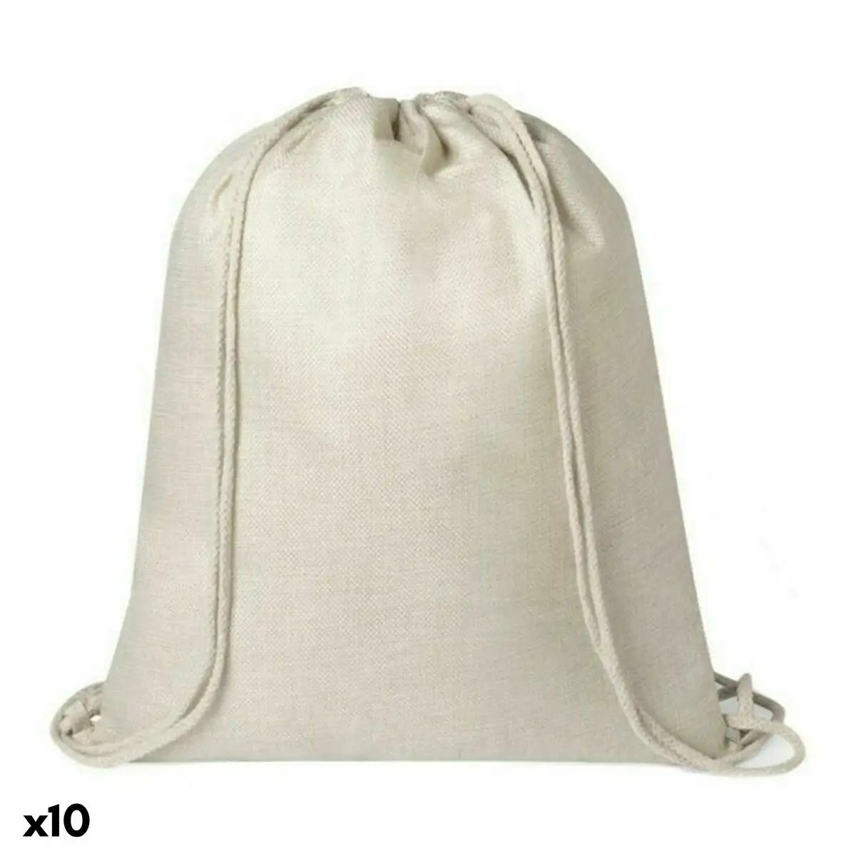 Sac a dos serre par des ficelles walk genie 146432 naturel 10 unites _9680. Entrez dans l'Univers de DIAYTAR SENEGAL - Où Chaque Produit a son Éclat Unique. Explorez notre gamme variée et choisissez des articles qui illuminent votre quotidien.