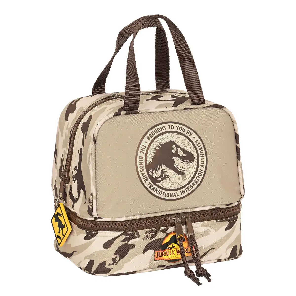 Sac a gouter jurassic world dominion marron 20 x 20 x 15 cm _7865. Bienvenue chez DIAYTAR SENEGAL - Où le Shopping Devient un Voyage. Explorez notre plateforme pour dénicher des produits uniques, racontant l'histoire et l'âme du Sénégal.