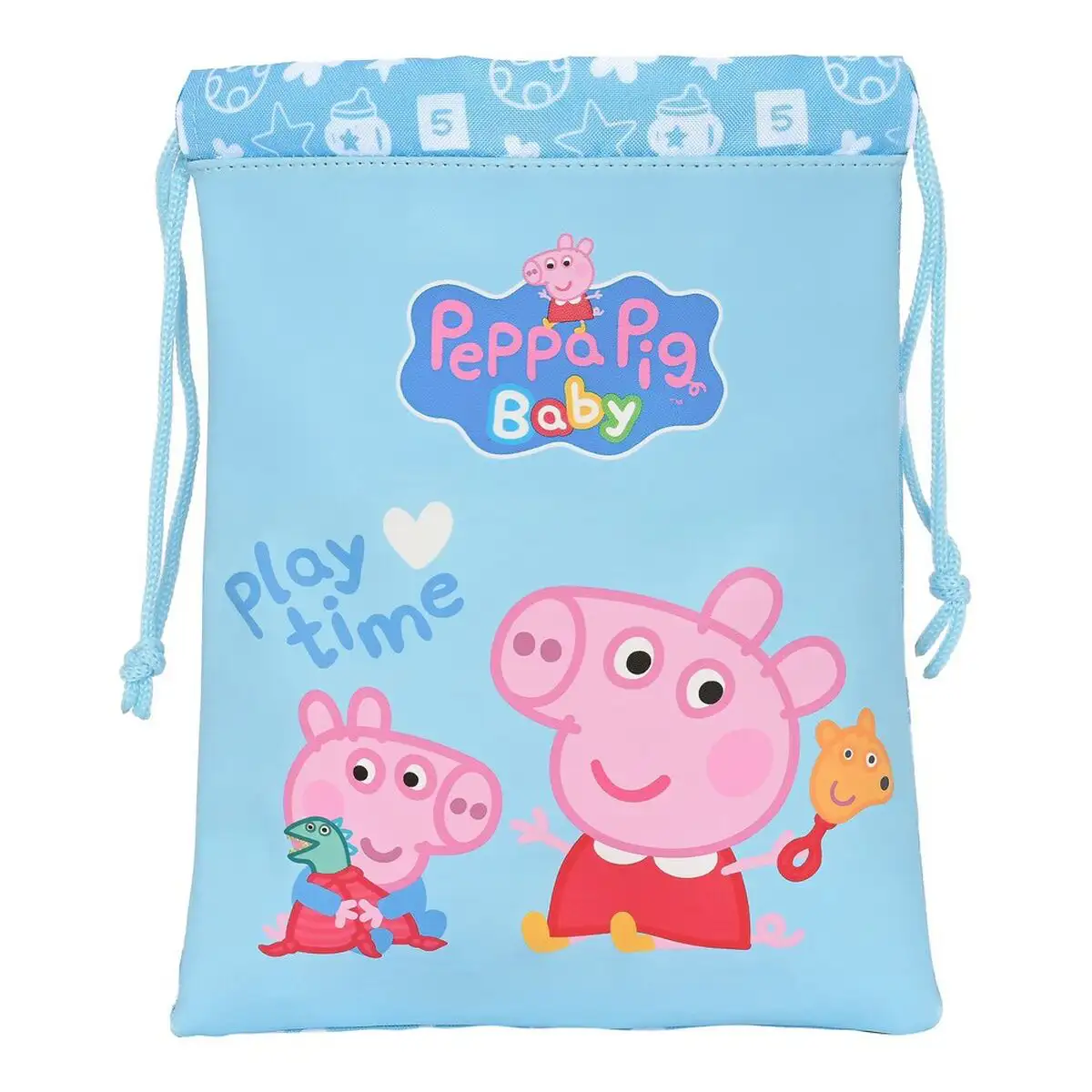 Sac a gouter peppa pig baby bleu clair_8304. DIAYTAR SENEGAL - Là où la Diversité Rencontre la Qualité. Parcourez notre gamme complète et trouvez des produits qui incarnent la richesse et l'unicité du Sénégal.