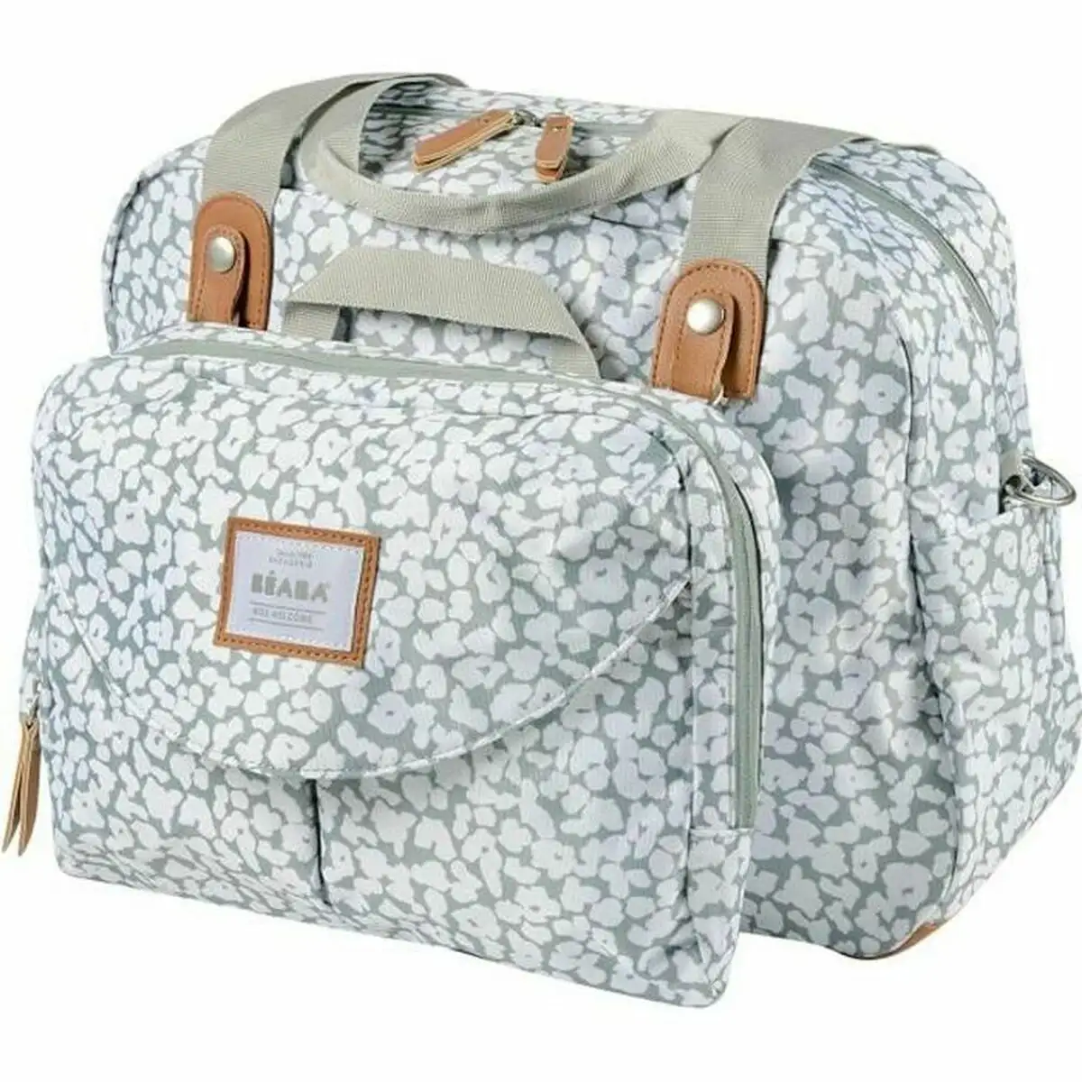 Sac a langer beaba geneve cherry blossom vert_7010. DIAYTAR SENEGAL - L'Artisanat à Portée de Clic. Découvrez notre boutique en ligne pour trouver des produits uniques qui célèbrent la créativité et l'artisanat sénégalais.