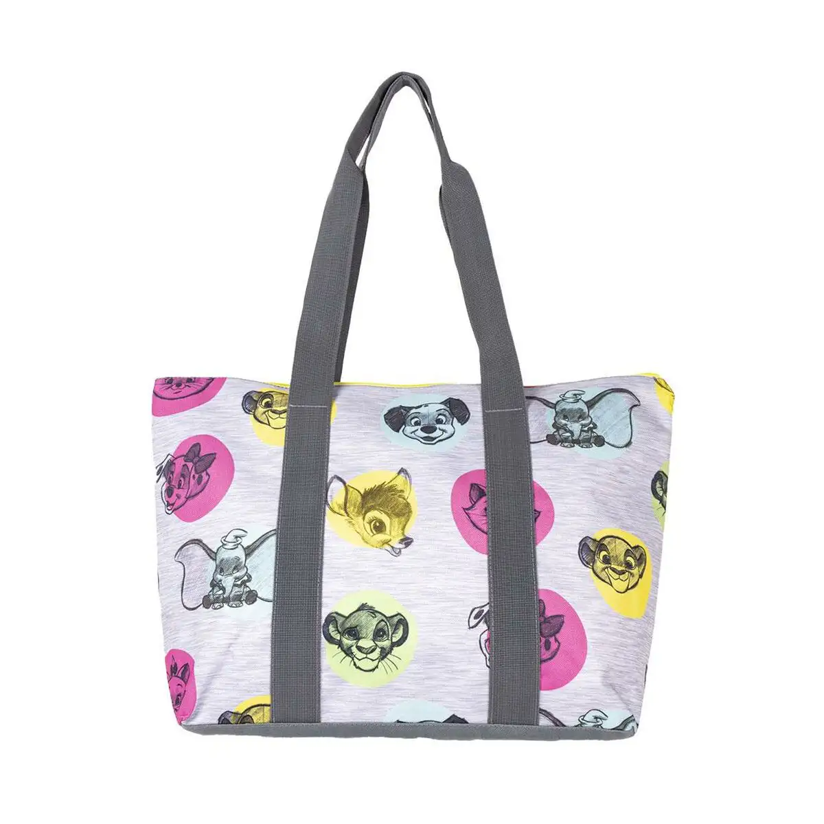 Sac de plage disney gris 47 x 33 x 15 cm _7366. DIAYTAR SENEGAL - Votre Destination pour un Shopping Unique. Parcourez notre catalogue et trouvez des articles qui expriment votre singularité et votre style.