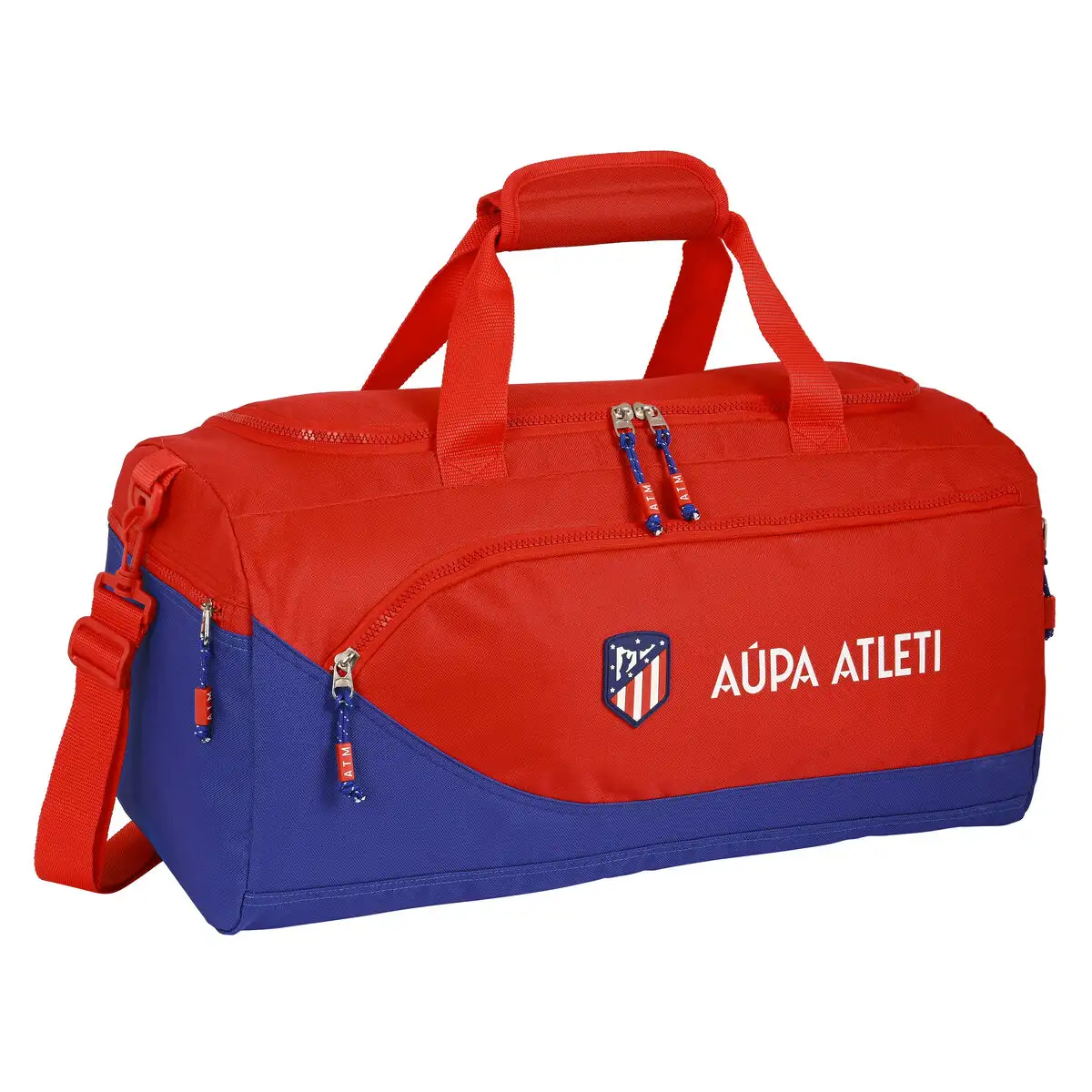 Sac de sport atletico madrid rouge blue marine 50 x 25 x 25 cm _2190. Bienvenue chez DIAYTAR SENEGAL - Où le Shopping Devient un Voyage. Explorez notre plateforme pour dénicher des produits uniques, racontant l'histoire et l'âme du Sénégal.