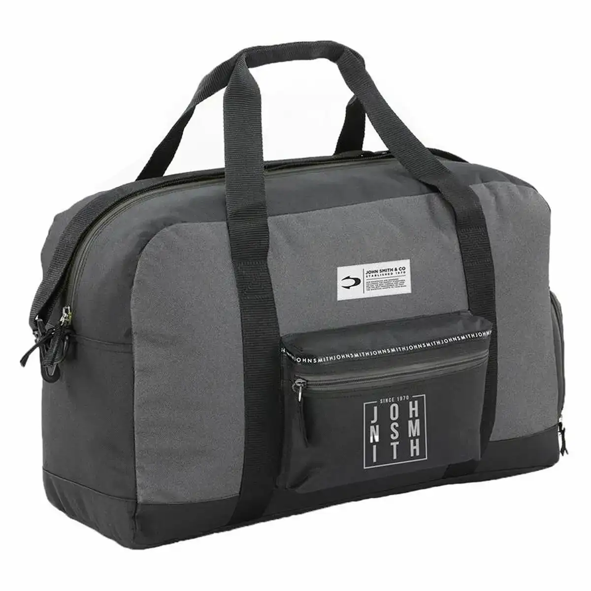 Sac de sport john smith b2023522i 005 noir_1475. Bienvenue sur DIAYTAR SENEGAL - Où Chaque Article a son Histoire. Découvrez notre sélection méticuleuse de produits qui racontent l'authenticité et la beauté du Sénégal.