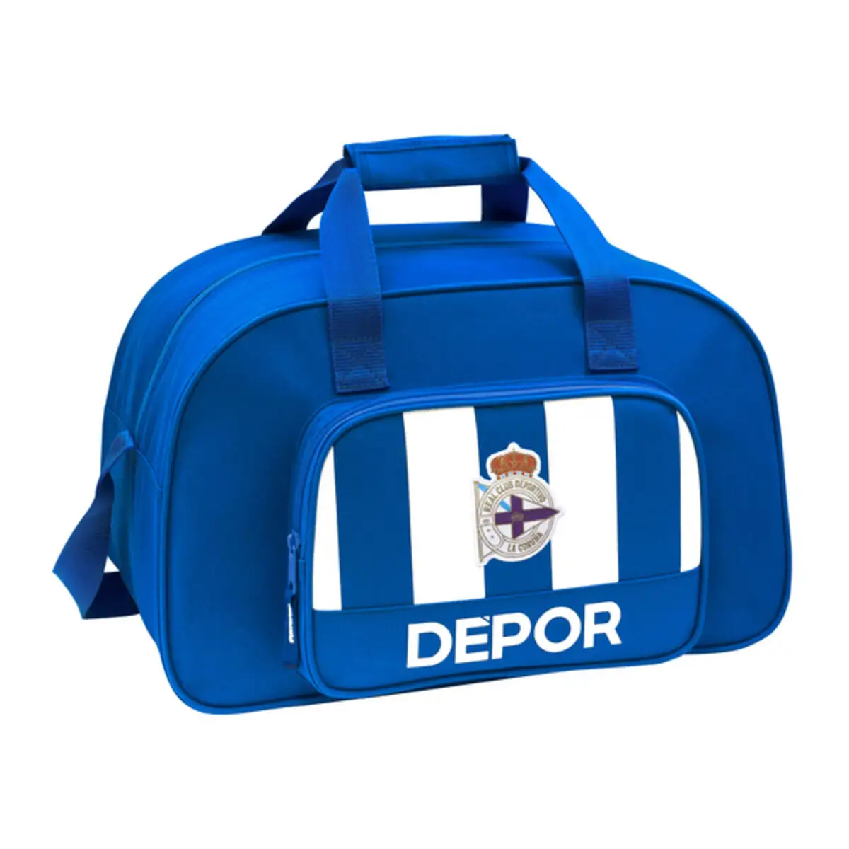 Sac de sport r c deportivo de la coruna bleu blanc 40 x 24 x 23 cm _6215. DIAYTAR SENEGAL - Votre Univers Shopping Éclectique. Explorez nos offres variées et découvrez des articles qui embrassent la diversité et la polyvalence de vos besoins.