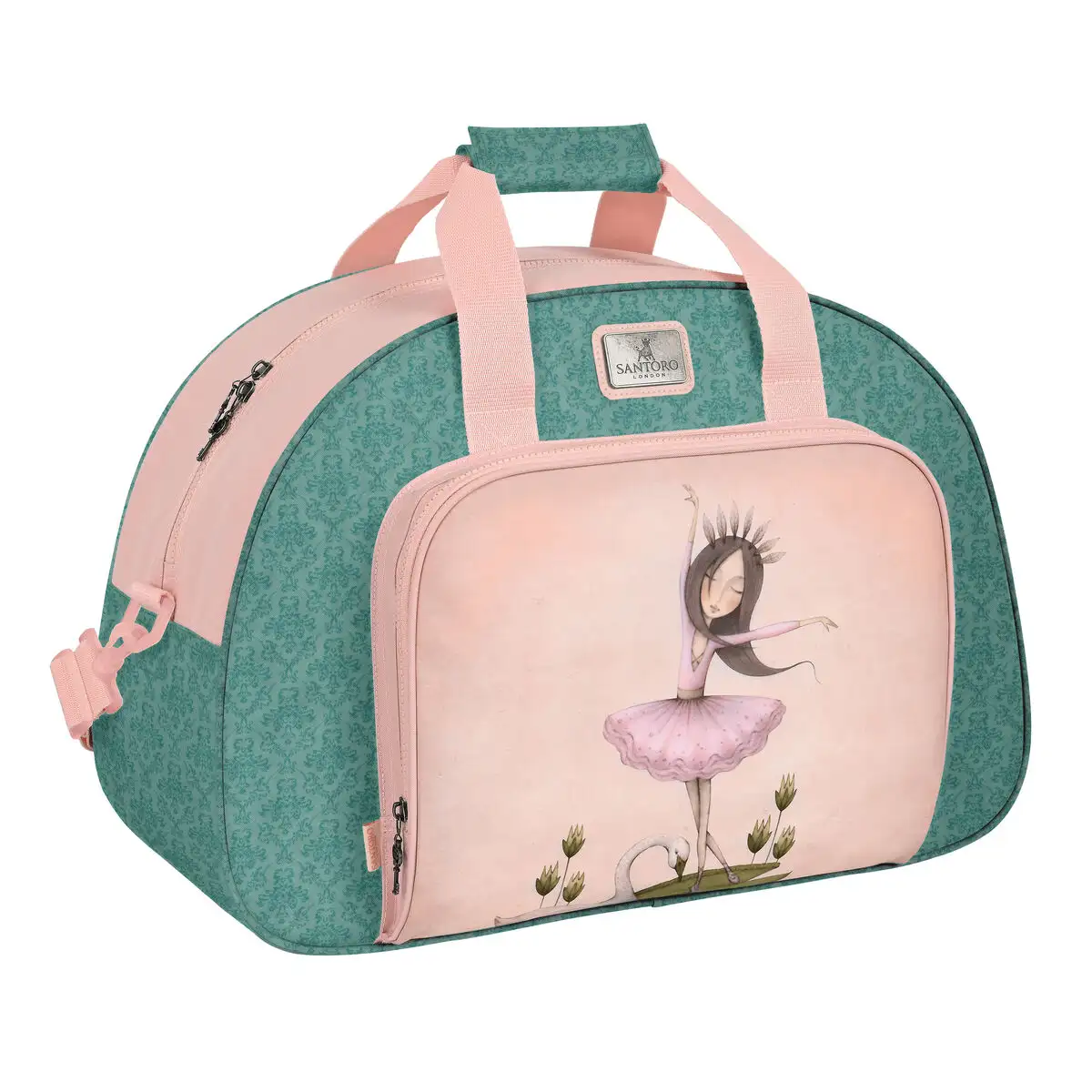 Sac de sport santoro swan lake gris rose 48 x 33 x 21 cm_6216. Bienvenue chez DIAYTAR SENEGAL - Où le Shopping Devient une Aventure. Découvrez notre collection diversifiée et explorez des produits qui reflètent la diversité du Sénégal.