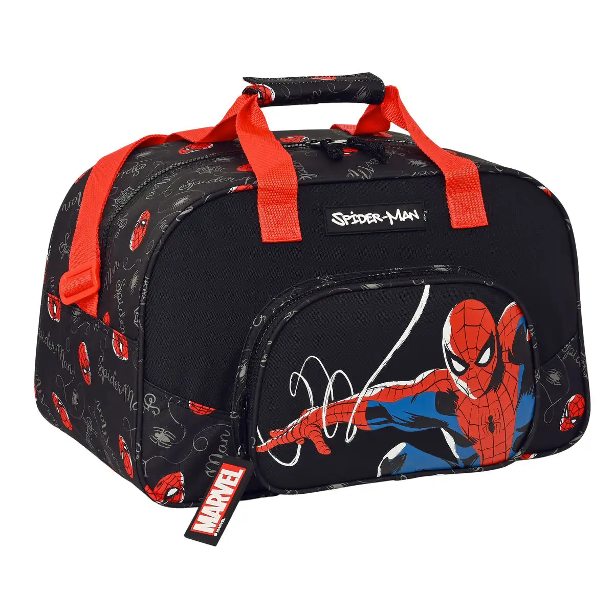 Sac de sport spiderman hero noir 40 x 24 x 23 cm _4797. Entrez dans l'Univers de DIAYTAR SENEGAL - Où le Shopping Devient une Découverte. Explorez nos rayons et dénichez des trésors qui illuminent votre quotidien.