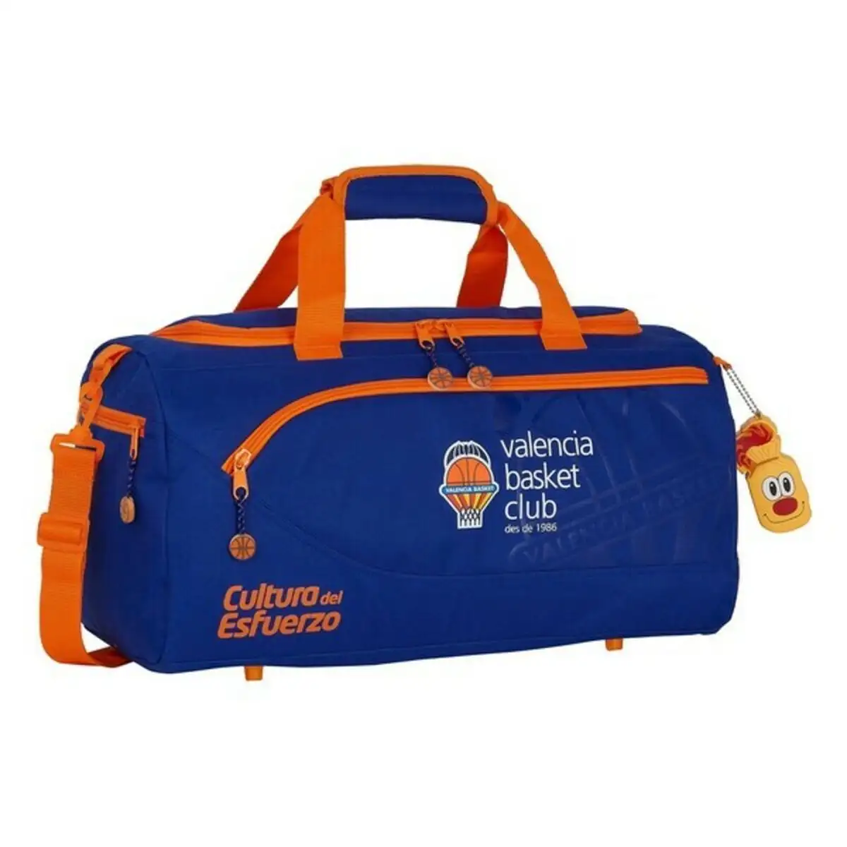 Sac de sport valencia basket bleu orange 50 x 25 x 25 cm _9041. Bienvenue chez DIAYTAR SENEGAL - Votre Destination Shopping Complète! Découvrez une boutique en ligne généraliste au Sénégal offrant une vaste gamme de produits, allant des vêtements aux gadgets électroniques, en passant par l'artisanat local.