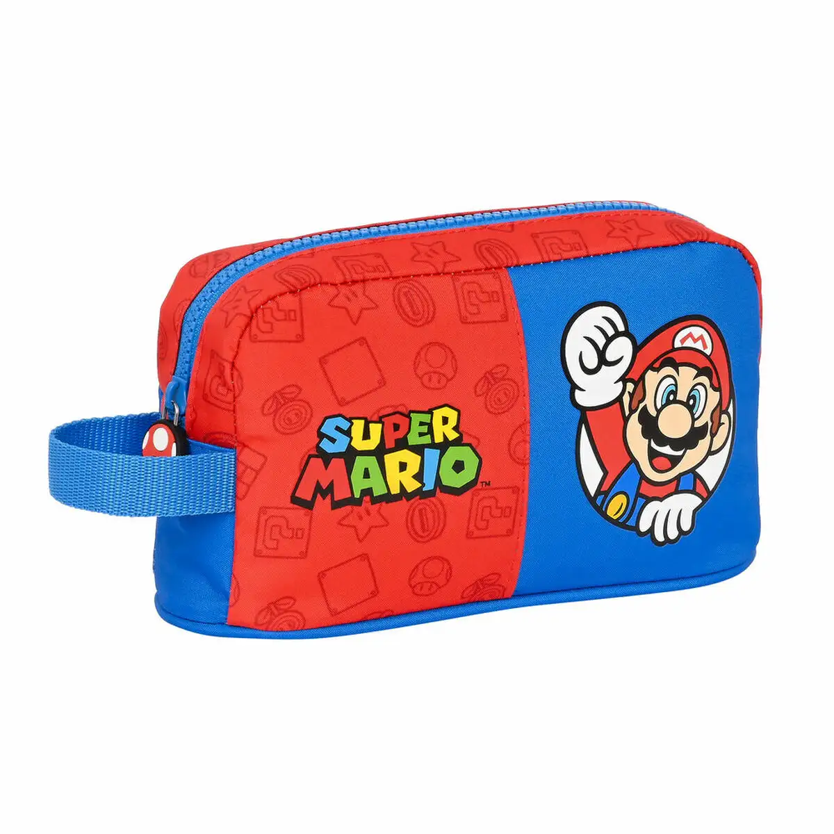 Sac glaciere gouter super mario bleu rouge 21 5 x 12 x 6 5 cm_1195. DIAYTAR SENEGAL - L'Art de Vivre le Shopping Authentique. Découvrez notre boutique en ligne et trouvez des produits qui incarnent la passion et le savoir-faire du Sénégal.