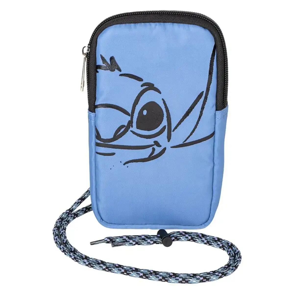 Sac pour telephone portable stitch bleu 10 5 x 18 x 1 cm_9300. DIAYTAR SENEGAL - Où Chaque Détail Fait la Différence. Parcourez notre sélection soignée et choisissez des articles qui rehaussent votre quotidien, du fonctionnel à l'esthétique.