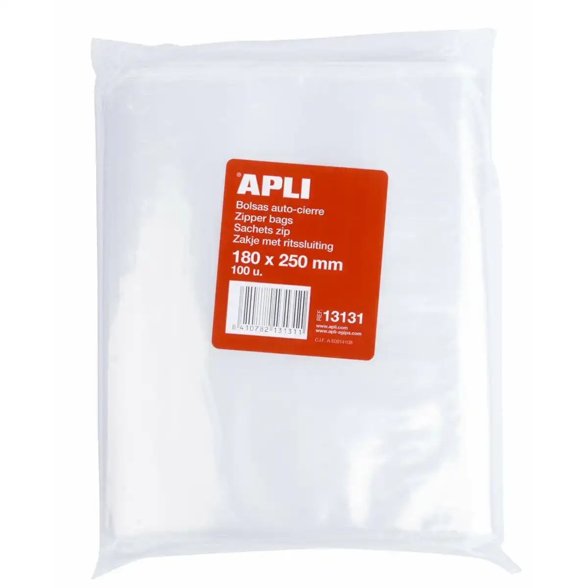 Sacs apli plastique fermeture automatique 100 unites 220 x 310 mm transparent_3575. Bienvenue sur DIAYTAR SENEGAL - Où le Shopping est une Affaire Personnelle. Découvrez notre sélection et choisissez des produits qui reflètent votre unicité et votre individualité.