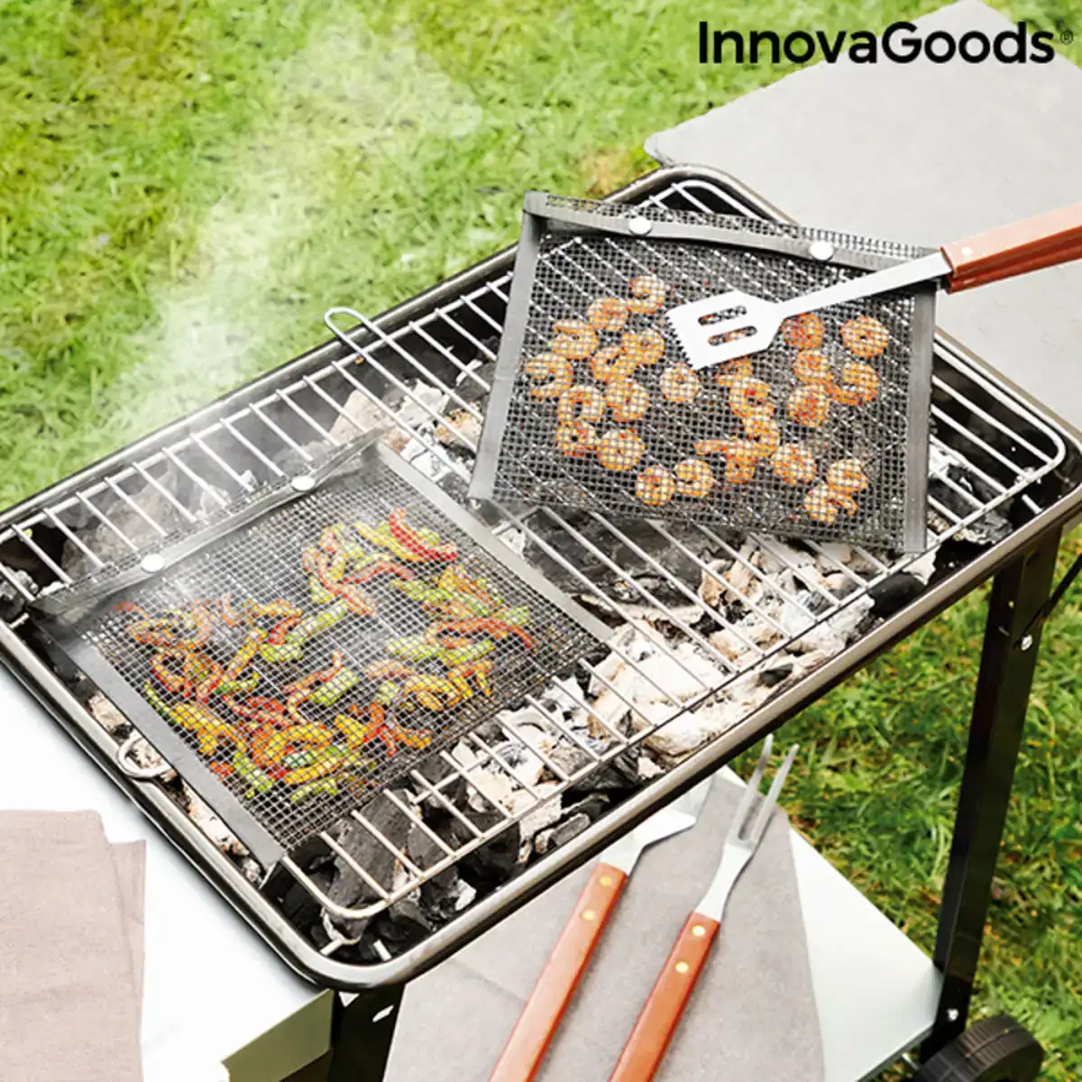 Sacs de cuisson pour barbecue bbqnet innovagoods reconditionne a _2794. DIAYTAR SENEGAL - L'Art de Magasiner sans Frontières. Parcourez notre vaste sélection d'articles et trouvez tout ce dont vous avez besoin, du chic à l'authentique, du moderne au traditionnel.