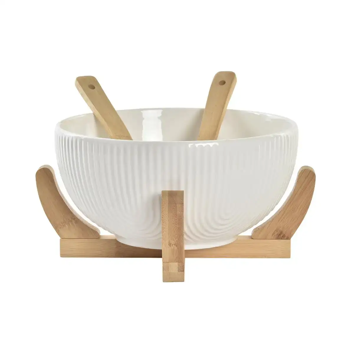 Saladier dkd home decor 27 x 29 x 14 cm naturel porcelaine blanc 3 pieces_3947. DIAYTAR SENEGAL - Où Chaque Sélection Vous Parle. Parcourez nos catégories et découvrez des produits qui reflètent vos passions et vos besoins, pour un shopping personnel et inspirant.