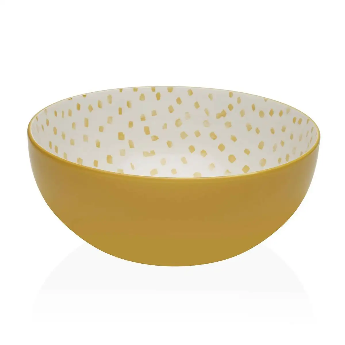 Saladier versa jaune 22 5 x 9 x 22 5 cm ceramique porcelaine_1564. Entrez dans DIAYTAR SENEGAL - Où Chaque Détail Compte. Explorez notre boutique en ligne pour trouver des produits de haute qualité, soigneusement choisis pour répondre à vos besoins et vos désirs.