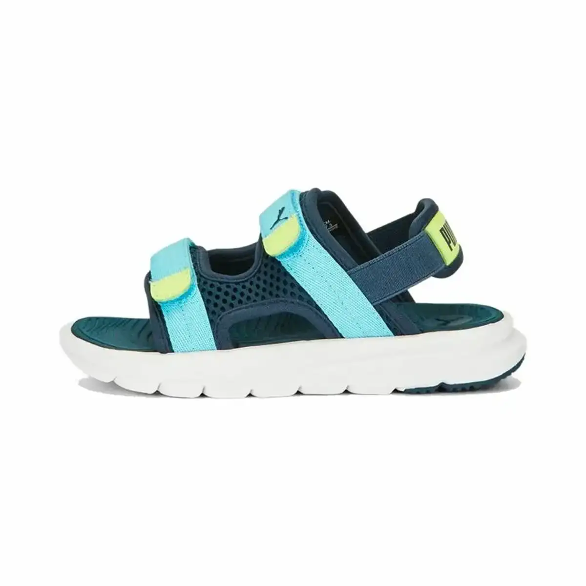 Sandales pour femme puma evolve bleu eau_6564. Entrez dans l'Univers de DIAYTAR SENEGAL - Où Chaque Produit a son Histoire. Explorez notre catalogue et découvrez des trésors qui racontent la riche culture du Sénégal.