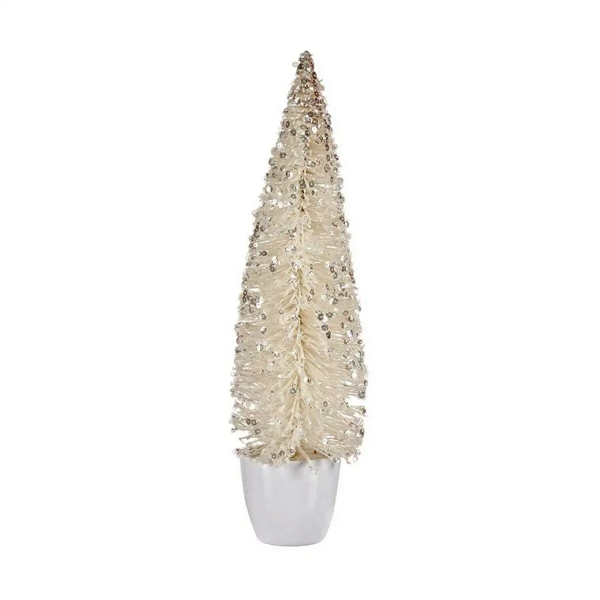 Sapin de noel grand 10 x 38 x 10 cm blanc plastique_1462. Entrez dans l'Univers de DIAYTAR SENEGAL - Où Chaque Produit a son Histoire. Explorez notre catalogue et découvrez des trésors qui racontent la riche culture du Sénégal.