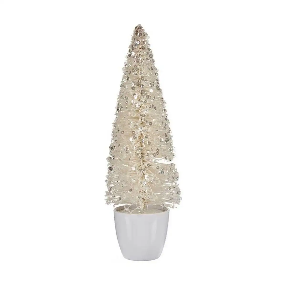 Sapin de noel moyen 10 x 33 x 10 cm blanc plastique_1659. Entrez dans DIAYTAR SENEGAL - Où Chaque Détail Compte. Explorez notre boutique en ligne pour trouver des produits de haute qualité, soigneusement choisis pour répondre à vos besoins et vos désirs.