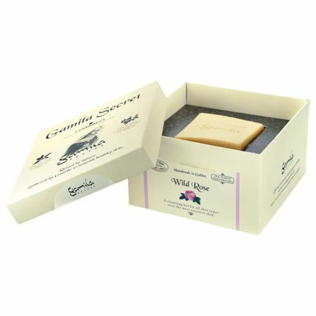 Savon gamila secret wild rose 115 g_9736. DIAYTAR SENEGAL - Où Chaque Achat Raconte une Histoire. Parcourez notre boutique en ligne pour trouver des articles qui évoquent le savoir-faire et la tradition du Sénégal.