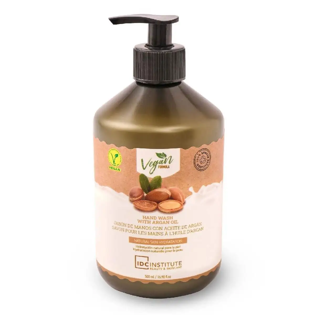 Savon pour les mains avec doseur idc institute 500 ml huile d argan_7785. DIAYTAR SENEGAL - Où Chaque Produit a son Histoire à Raconter. Parcourez notre catalogue et découvrez des articles qui portent en eux la passion et l'histoire du Sénégal.