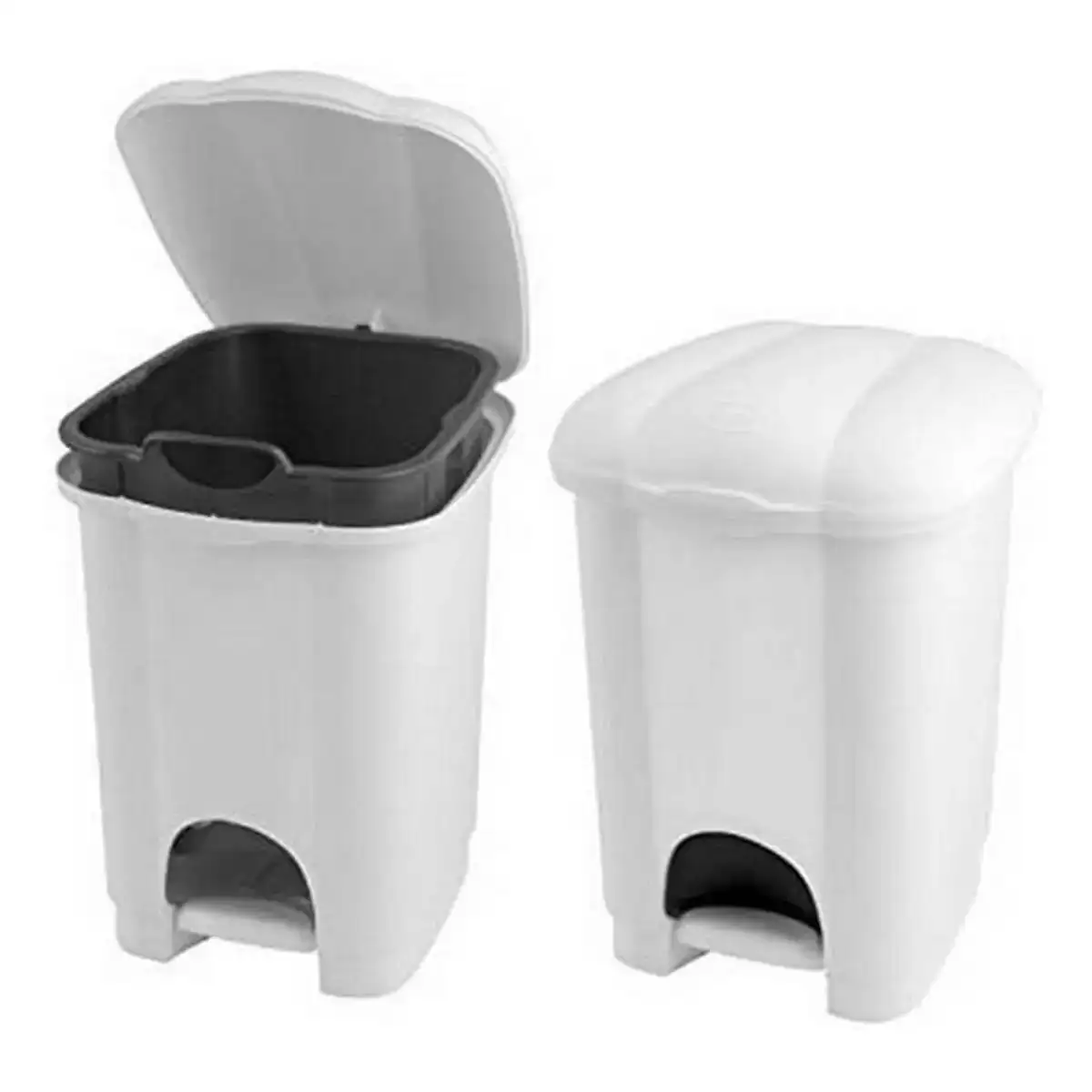 Seau a dechets avec pedale carolina tontarelli_2208. DIAYTAR SENEGAL - Où la Qualité est Notre Engagement. Explorez notre boutique en ligne pour découvrir des produits conçus pour vous apporter satisfaction et plaisir.