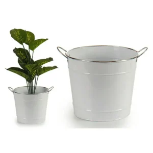 Seau argente metal blanc_5330. Bienvenue sur DIAYTAR SENEGAL - Votre Galerie Shopping Personnalisée. Découvrez un monde de produits diversifiés qui expriment votre style unique et votre passion pour la qualité.