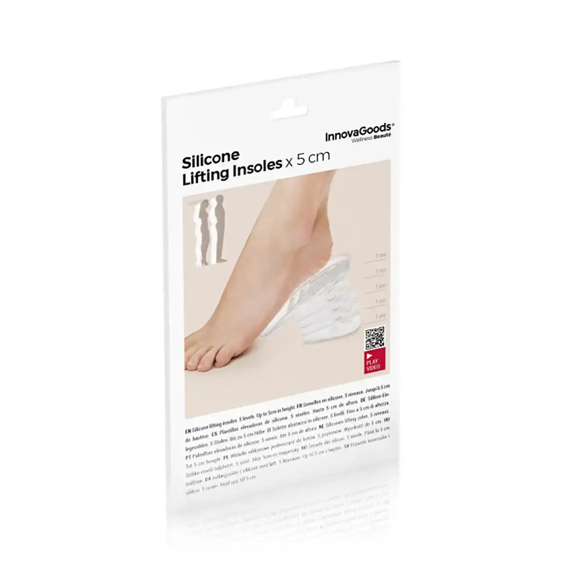 Semelles elevatrices en silicone x5 innovagoods 10 unites_1004. DIAYTAR SENEGAL - Votre Boutique en Ligne, Votre Histoire. Explorez notre sélection et découvrez des produits qui reflètent votre parcours et vos aspirations, un achat à la fois.