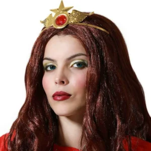 Serre tete dore superheroine_2246. Entrez dans l'Univers de DIAYTAR SENEGAL - Où Choisir est un Plaisir. Explorez notre gamme variée et trouvez des articles qui parlent à votre cœur et à votre style.