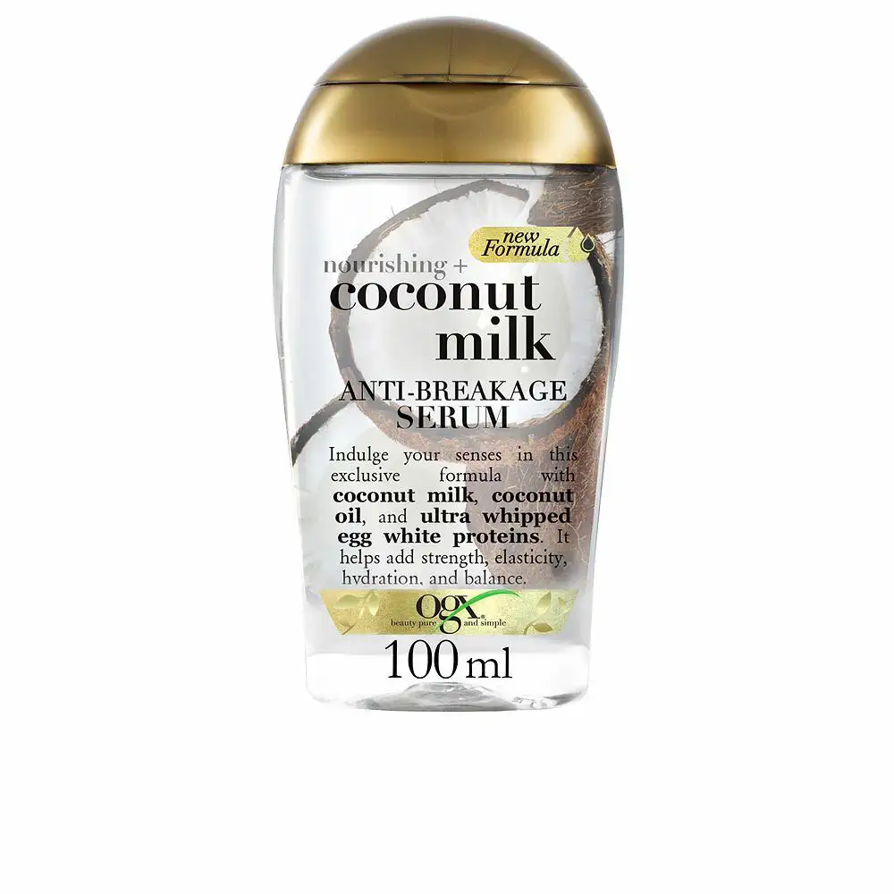 Serum nourrissant ogx coconut milk coco anti cassure 118 ml_6776. DIAYTAR SENEGAL - Là où l'Élégance Devient un Mode de Vie. Naviguez à travers notre gamme et choisissez des produits qui apportent une touche raffinée à votre quotidien.