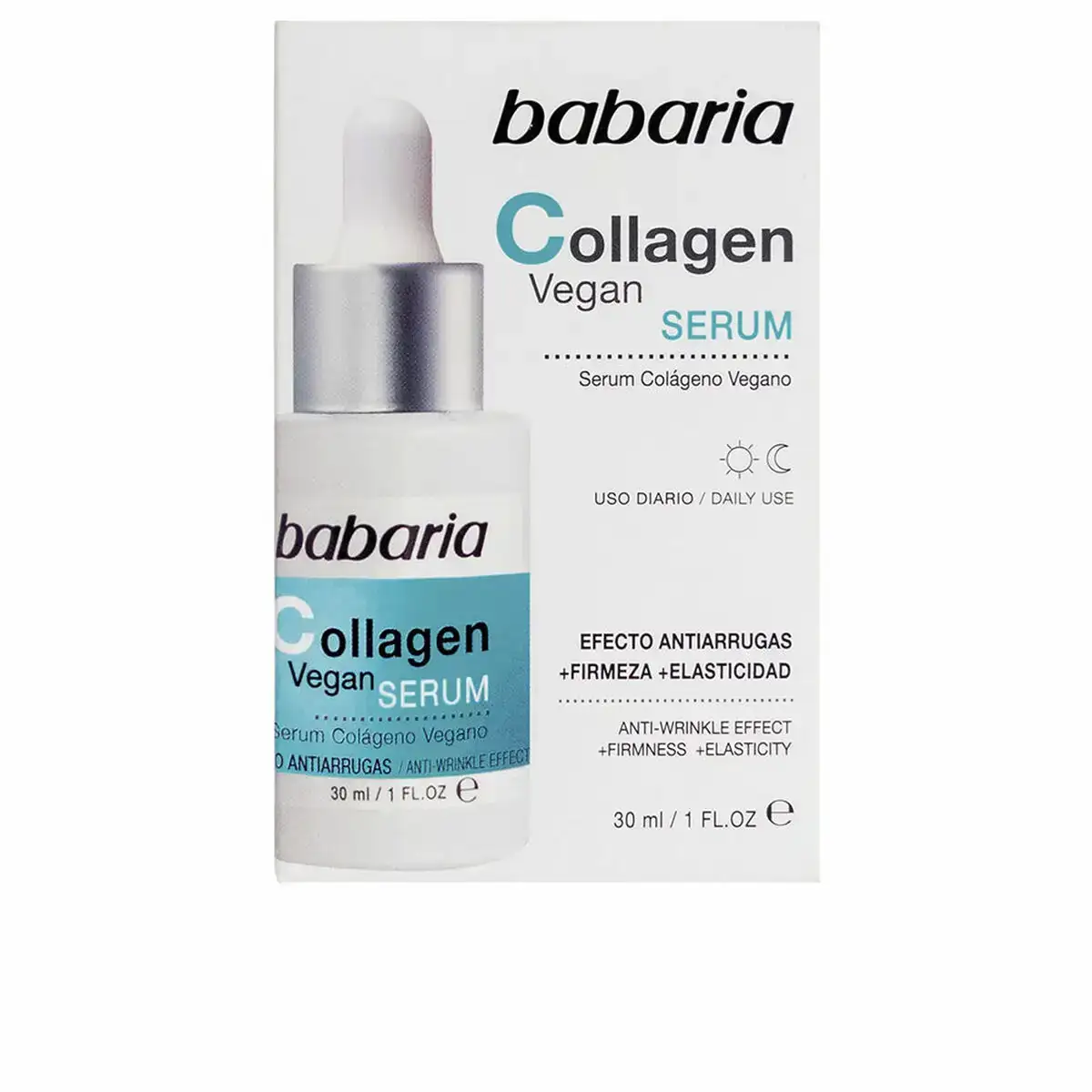 Serum visage babaria vegane collagene 30 ml_2163. DIAYTAR SENEGAL - Là où Chaque Achat Contribue à un Rêve. Naviguez à travers notre boutique en ligne et soutenez des artisans talentueux tout en acquérant des trésors.