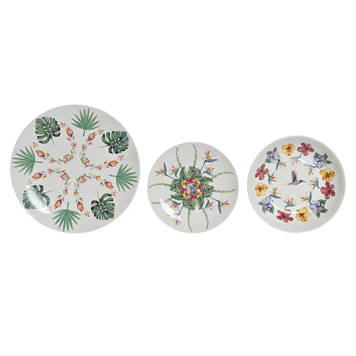 Service de vaisselle dkd home decor tropical porcelaine 18 pcs _4536. Découvrez DIAYTAR SENEGAL - Là où Votre Shopping Prend Vie. Plongez dans notre vaste sélection et trouvez des produits qui ajoutent une touche spéciale à votre quotidien.