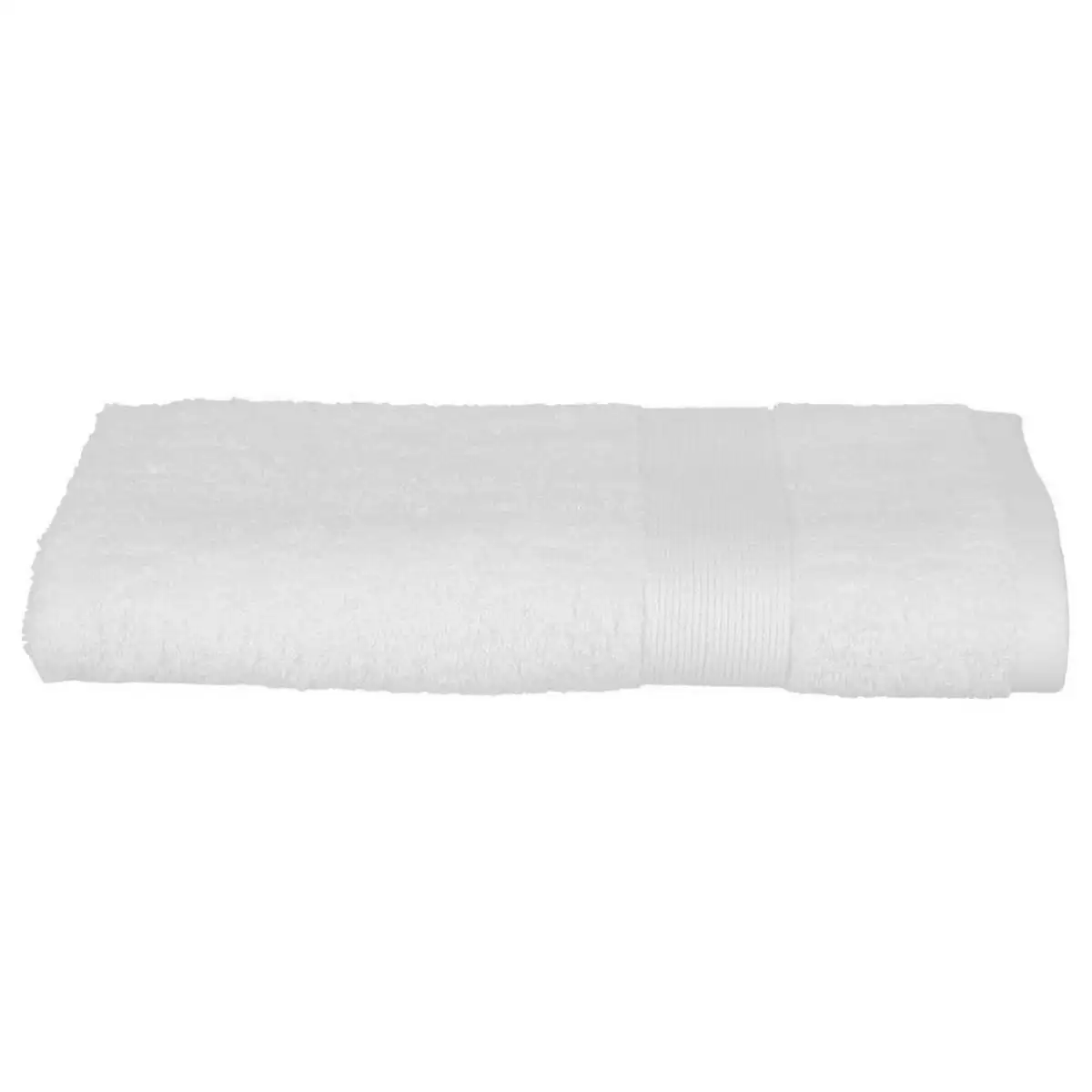 Serviette de toilette atmosphera coton blanc 450 g m2 50 x 90 cm _3880. DIAYTAR SENEGAL - L'Art de Vivre avec Authenticité. Explorez notre gamme de produits artisanaux et découvrez des articles qui apportent une touche unique à votre vie.