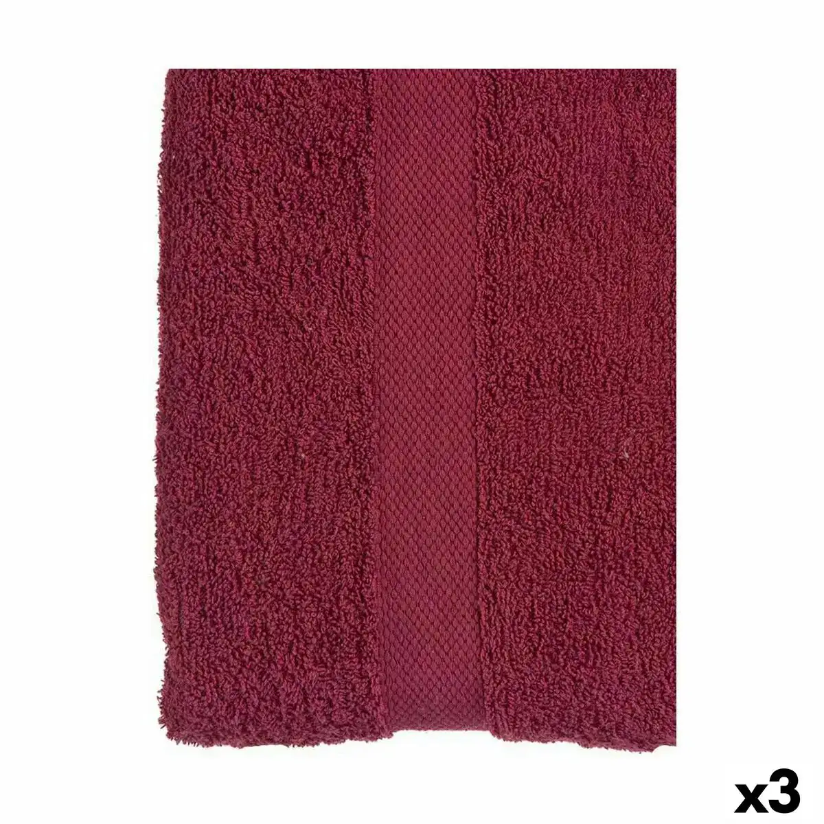 Serviette de toilette bordeaux 90 x 0 5 x 150 cm 3 unites _2695. Découvrez DIAYTAR SENEGAL - Votre Destination de Shopping Inspirée. Naviguez à travers nos offres variées et trouvez des articles qui reflètent votre personnalité et vos goûts.