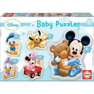 Set de 5 puzzles mickey mouse _1097. DIAYTAR SENEGAL - Là où Choisir est un Acte d'Amour pour le Sénégal. Explorez notre gamme et choisissez des produits qui célèbrent la culture et l'artisanat du pays.