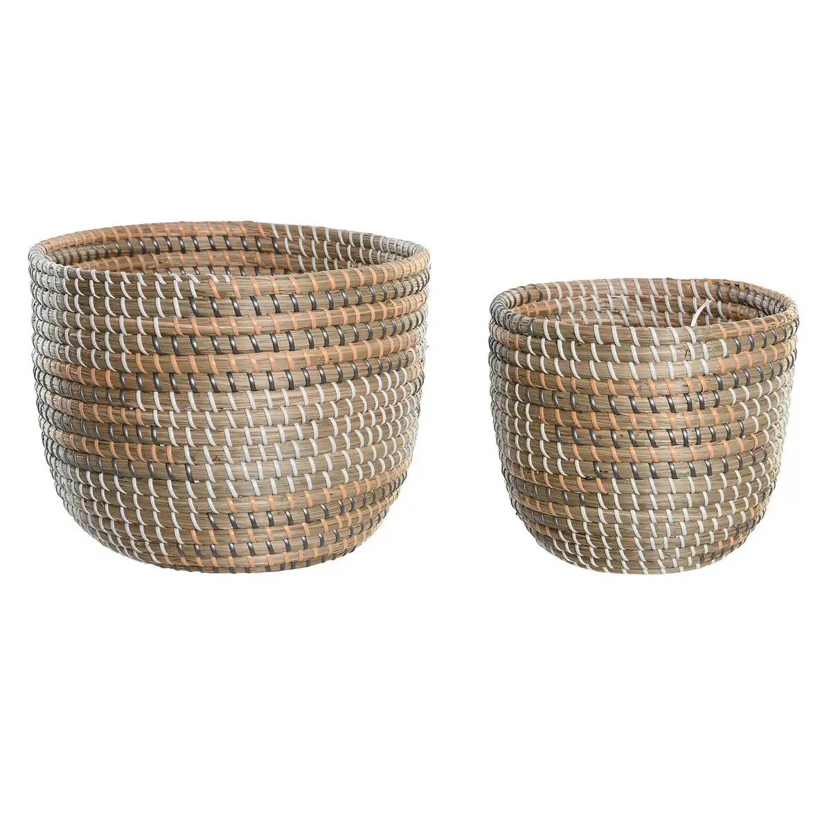 Set de basket dkd home decor 28 x 28 x 22 cm tropical herbier marin_7377. Bienvenue sur DIAYTAR SENEGAL - Où Choisir est un Voyage Sensoriel. Plongez dans notre catalogue et trouvez des produits qui éveillent vos sens et embellissent votre quotidien.