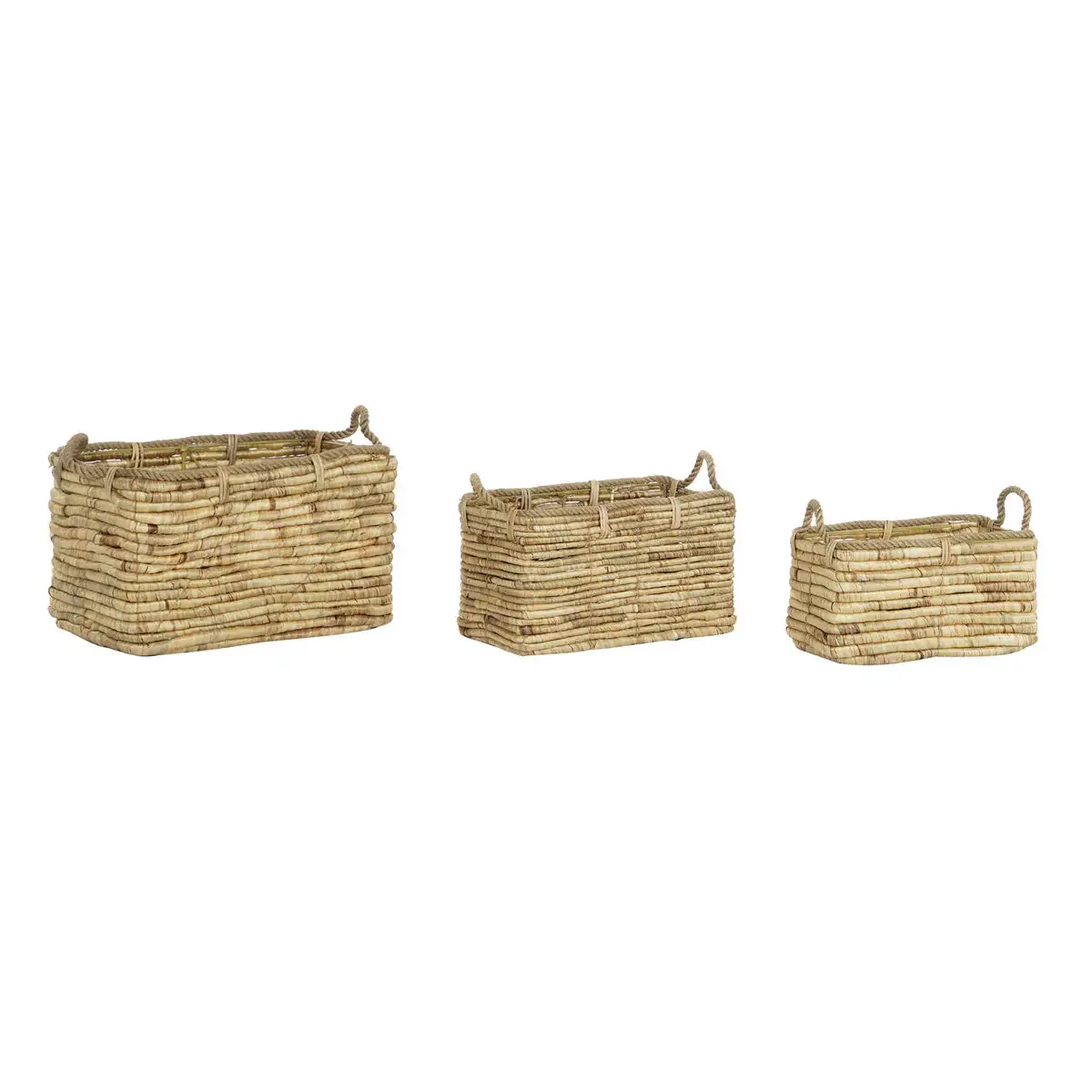 Set de basket dkd home decor 49 x 30 x 35 cm metal_4587. Bienvenue sur DIAYTAR SENEGAL - Votre Fenêtre sur le Shopping Moderne. Parcourez notre boutique en ligne et découvrez des produits qui incarnent l'évolution du style et de la qualité.