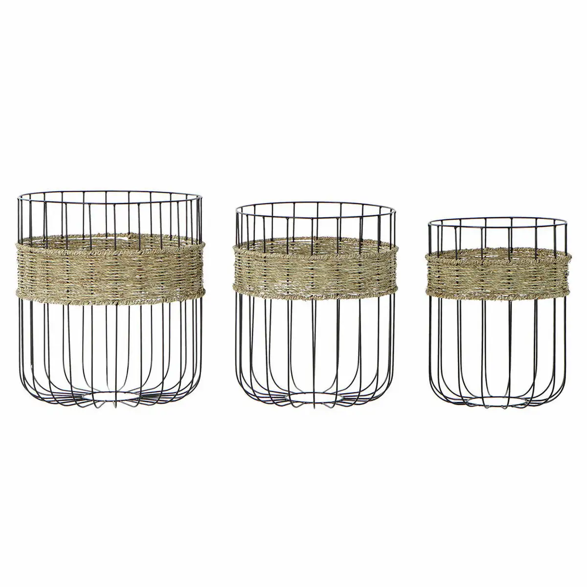 Set de basket dkd home decor 8424001836628 noir naturel metal 35 x 35 x 40 cm_1360. Entrez dans le Monde de DIAYTAR SENEGAL - Où la Satisfaction est la Priorité. Explorez notre sélection pensée pour vous offrir une expérience de shopping qui va au-delà de vos attentes.