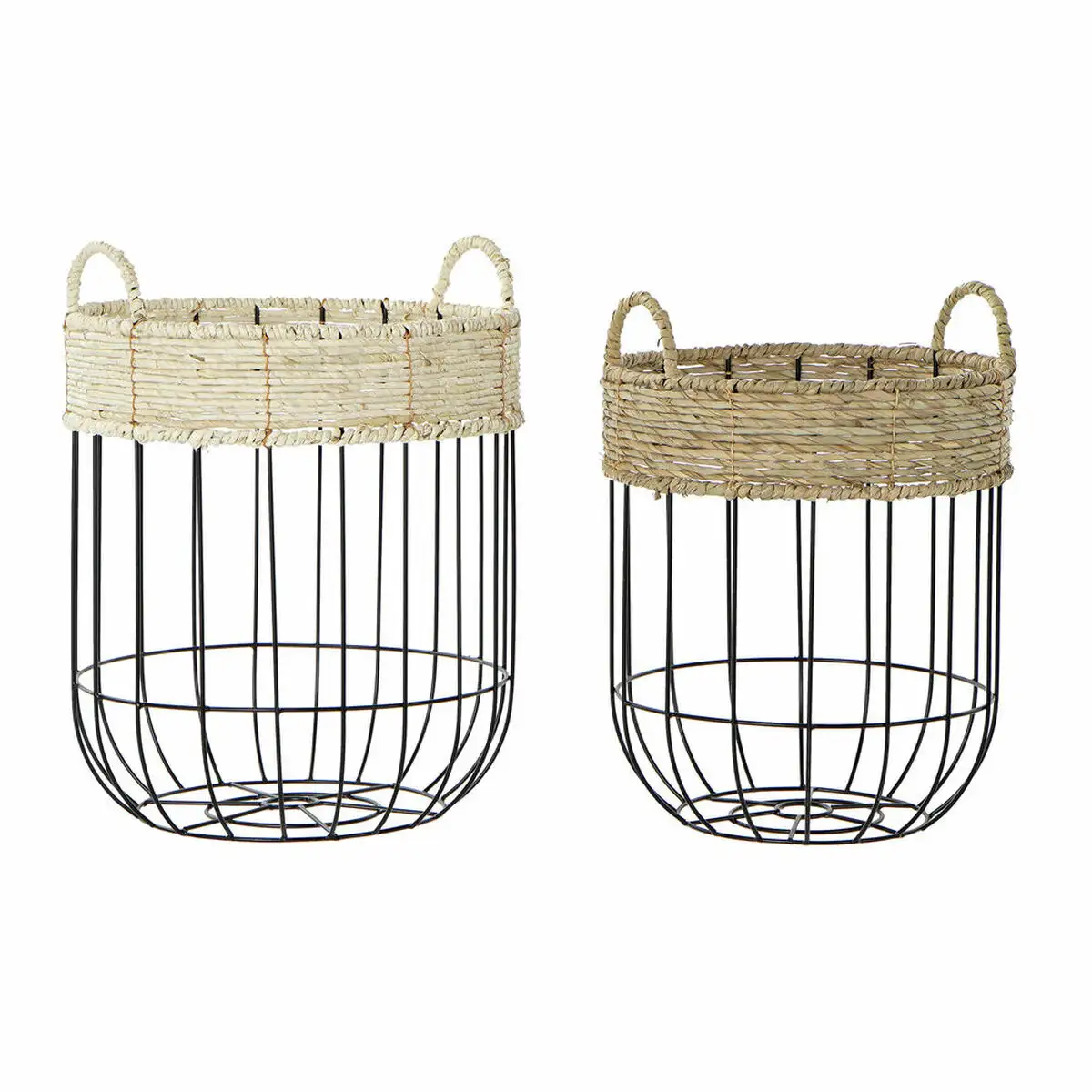 Set de basket dkd home decor metal fibre loft 2 pcs _8306. Entrez dans l'Univers de DIAYTAR SENEGAL - Où l'Élégance Rencontre la Tradition. Explorez notre gamme variée et trouvez des articles qui ajoutent une touche de sophistication à votre vie.