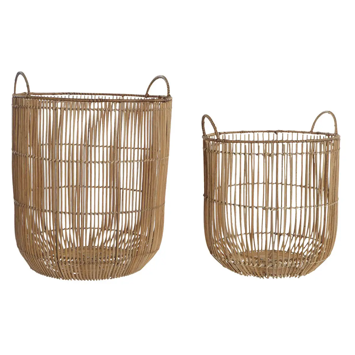 Set de basket dkd home decor rotin 40 x 40 x 51 5 cm _7564. Entrez dans le Monde de DIAYTAR SENEGAL - Où Chaque Article Raconte une Histoire Unique. Explorez notre boutique en ligne pour dénicher des trésors qui incarnent l'âme du Sénégal.