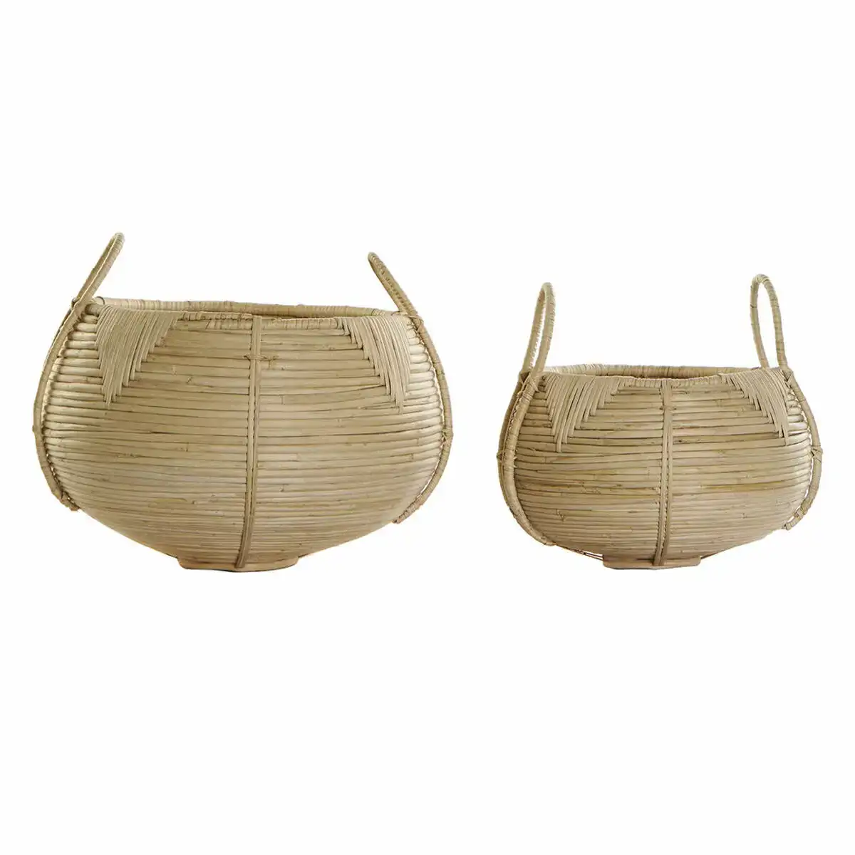 Set de basket dkd home decor rotin bali 2 pcs 25 x 25 x 22 cm 35 x 35 x 37 cm _2316. DIAYTAR SENEGAL - L'Art de Magasiner sans Frontières. Parcourez notre vaste sélection d'articles et trouvez tout ce dont vous avez besoin, du chic à l'authentique, du moderne au traditionnel.