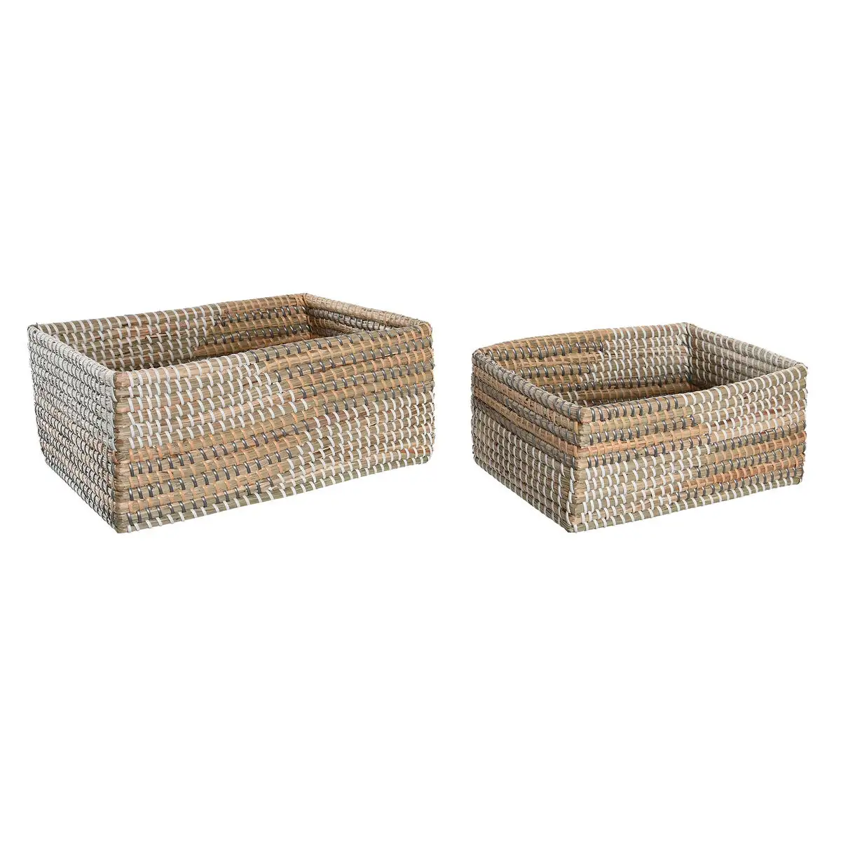 Set de basket dkd home decor tropical herbier marin 38 x 28 x 16 cm_1674. Bienvenue chez DIAYTAR SENEGAL - Où Choisir Rime avec Découvrir. Plongez dans notre catalogue et trouvez des produits qui révèlent la diversité et la richesse culturelle du Sénégal.