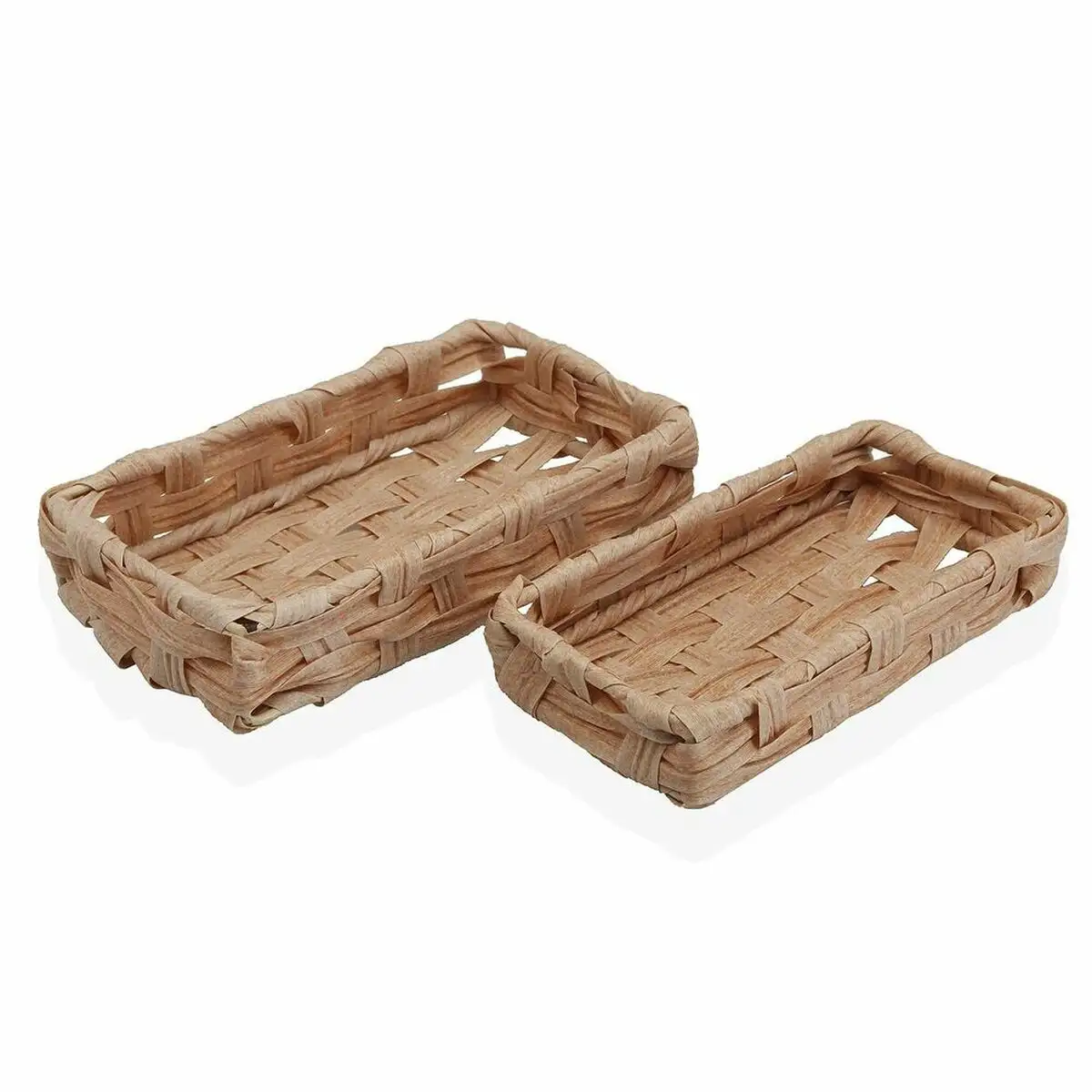 Set de basket versa 11 x 4 x 20 cm polyethylene bain et douche 2 pcs _6801. DIAYTAR SENEGAL - Où Chaque Achat Raconte une Histoire. Explorez notre boutique en ligne et créez votre propre narration à travers notre diversité de produits, chacun portant une signification unique.