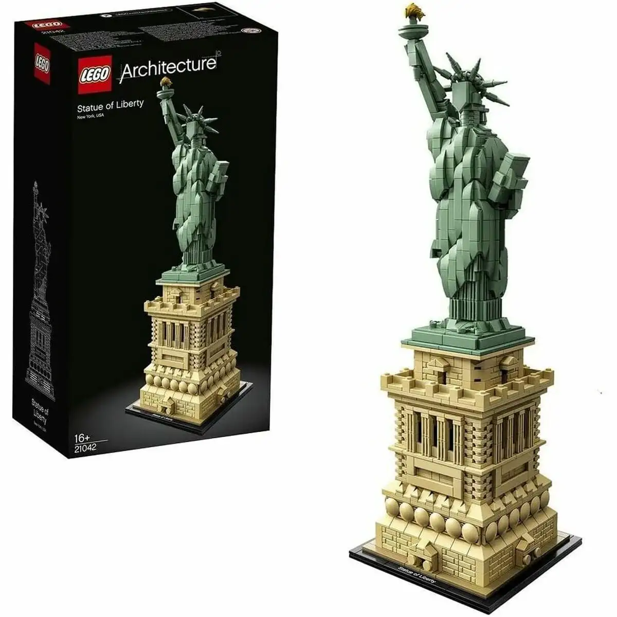 Set de construction lego architecture 21042 the statue of liberty _2926. Entrez dans le Monde de DIAYTAR SENEGAL - Où la Satisfaction est la Priorité. Explorez notre sélection pensée pour vous offrir une expérience de shopping qui va au-delà de vos attentes.