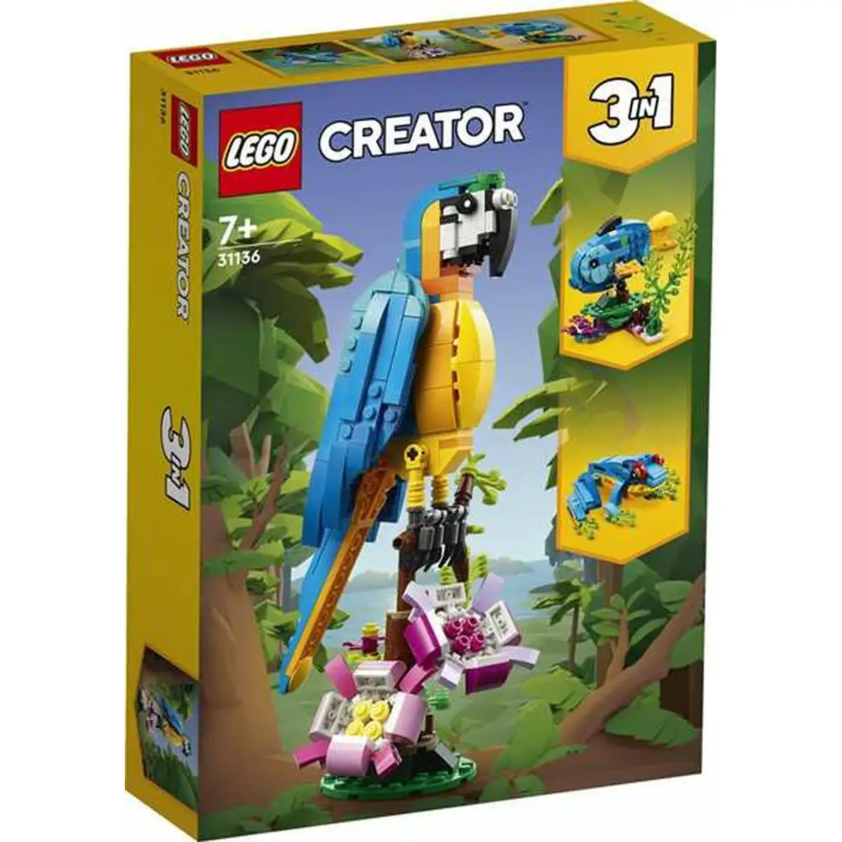 Set de construction lego creator exotic parrot_1536. DIAYTAR SENEGAL - Votre Plaisir Shopping à Portée de Clic. Explorez notre boutique en ligne et trouvez des produits qui ajoutent une touche de bonheur à votre vie quotidienne.