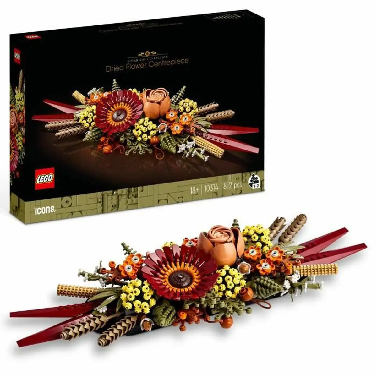 Set de construction lego dried flower centrepiece 812 pieces_7213. DIAYTAR SENEGAL - L'Art de Choisir, l'Art de S'émerveiller. Explorez notre boutique en ligne et choisissez des articles qui éveillent votre sens de l'émerveillement.