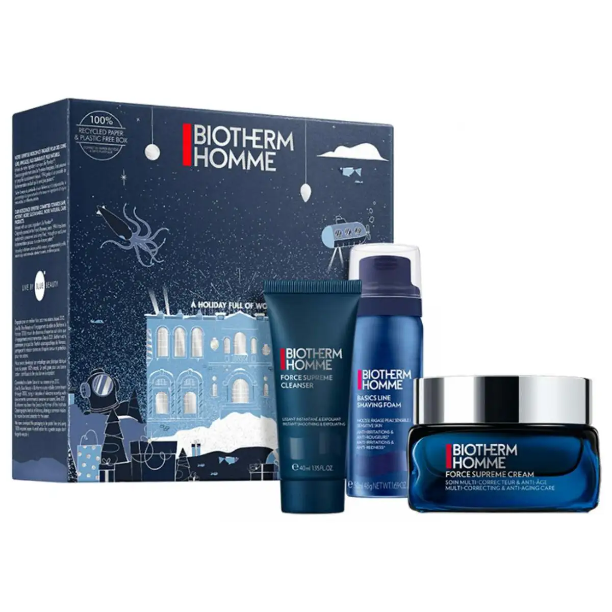 Set de cosmetique biotherm force supreme 3 pieces_3011. Entrez dans le Monde Éclectique de DIAYTAR SENEGAL. Explorez nos catégories et dénichez des trésors qui reflètent la richesse et l'authenticité du Sénégal.