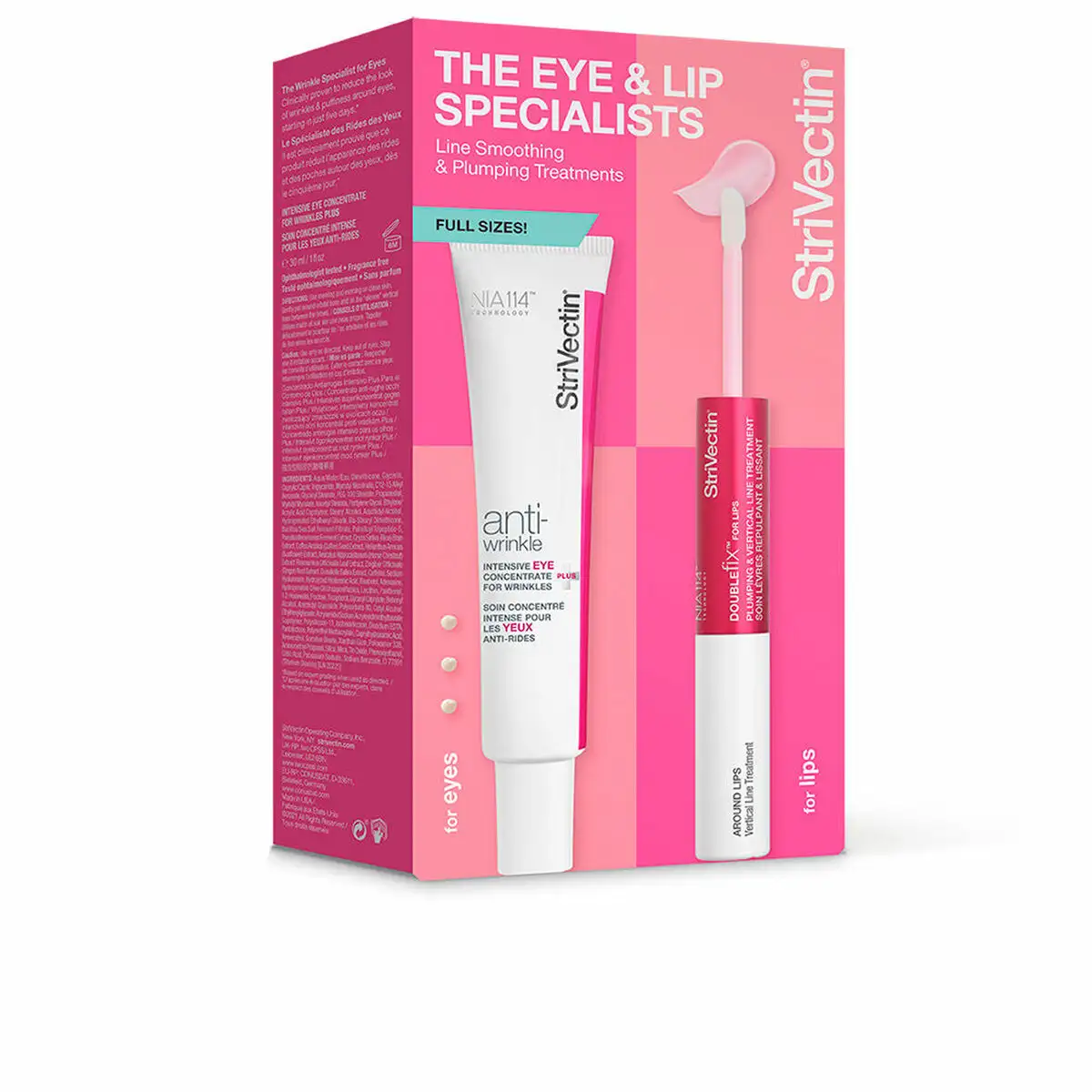 Set de cosmetique unisexe strivectin the eye lips specialists 2 pieces_8946. DIAYTAR SENEGAL - Là où Choisir est un Acte d'Amour pour le Sénégal. Explorez notre gamme et choisissez des produits qui célèbrent la culture et l'artisanat du pays.