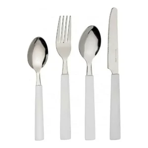 Set de couverts 16 pieces blanc_2274. Bienvenue sur DIAYTAR SENEGAL - Où Chaque Détail compte. Plongez dans notre univers et choisissez des produits qui ajoutent de l'éclat et de la joie à votre quotidien.
