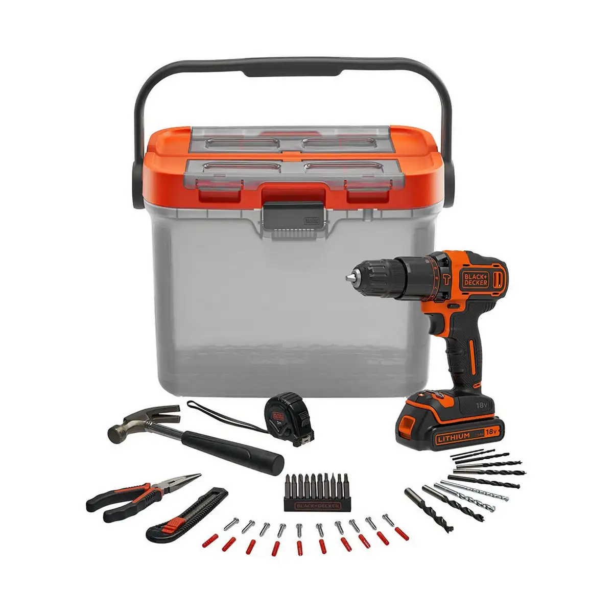 Set de forage et accessoires black decker bcksb05 qw 18 v_7174. DIAYTAR SENEGAL - Là où la Diversité Rencontre la Qualité. Parcourez notre gamme complète et trouvez des produits qui incarnent la richesse et l'unicité du Sénégal.