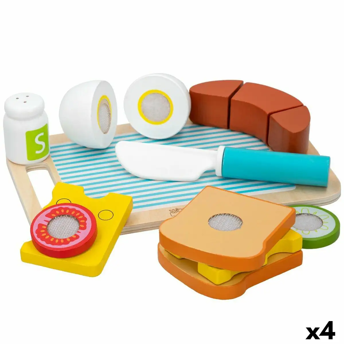 Set de jouets alimentaires woomax petit dejeuner 14 pieces 4 unites_7726. DIAYTAR SENEGAL - L'Art de Vivre en Couleurs et en Styles. Parcourez notre sélection et trouvez des articles qui reflètent votre personnalité et votre goût pour la vie.